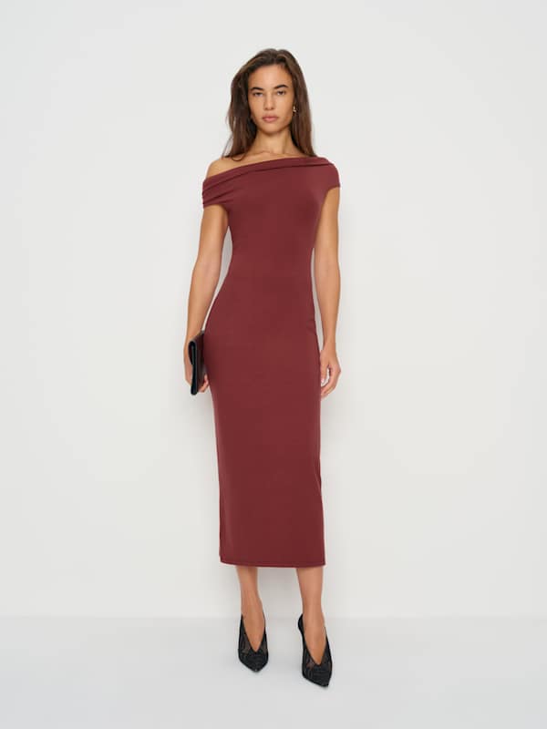 Jamen Knit Dress - Chianti